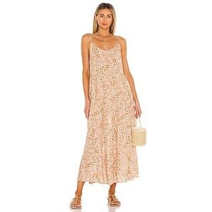 Show Me Your Mumu Maxi‎ Dress Snake Print Sleeveless Adjustable Strap large